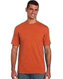 Gildan Herren schwerem Baumwolle T-Shirt, Orange (antikes Orange), XXL