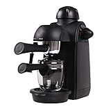 KJFSTJHMM Espressomaschine, Dampfschaummaschine, 240 Watt-Kaffeemaschine 240 ml, Espresso B