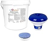 Chlortabletten Pool Chlor Multitabs 10-Action 20g mit 10 Funktionen - 5,0 kg Plus D