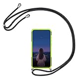 Kesv kompatibel mit Lenovo K5 Note Handyhülle mit Umhängeband, Handykordel mit Schutzhülle, Silikonhülle, Hülle mit Band, Stylische Kette mit Hülle Smartp