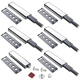 Drucktüröffner Magnet Push to Open Türöffner Drucktüröffner Schrank Türdämpfer für Möbel Türen Schubladen zum Softclose Nachrüsten (6 Stück)