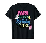 Papa Of The Birthday Girl Pool Theme Matching Family T-S