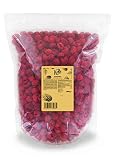 KoRo - Gefriergetrocknete Himbeeren 500 g - Trockenfrüchte schonend getrocknete - Pflanzliche Naturk