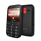 'Alcatel One Touch 2000 Schwarz – Telefon 2 g mit Display TFT 2.4 mit Groß