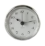 Cloxinelle Uhrwerk | Einsteckuhrwerk | Einbau-Uhr | Modellbau-Uhr | Quartz Uhrwerk | Ø 72 mm | Nr.8085