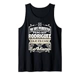 Hombre Camisa Apellido Rodriguez Nachname Rodriguez Geschenk Tank Top