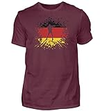 Biathlon Deutschland T-Shirt | Geschenk für Wintersportfans Herren S