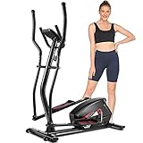 ANCHEER Crosstrainer für Zuhause, Stepper Ellipsentrainer Heimtrainer, Magnetbremse, bis 170 kg