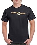 Comedy Shirts - Selber Moin - Herren T-Shirt - Schwarz/Hellbraun-Beige Gr. XXL