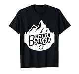 Herren Berg Bengel Bergsteiger Kletterer Alpen Outfit T-S