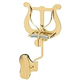 Stölzel Marschgabel Posaune gross anschraubbar, Messing