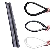 Stopper Staubschutz Flexible Türlärmreduzierung Geräusch Unterboden Wetterleiste Fenster Abdichtung Blocker 93 cm Streifensichere Versiegelung Unterrussische Föderation Graubraun 25 mm T