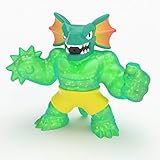 Heroes of Goo Jit Zu JIT Zu-Helden Water Blast Helden-Packung – Reptaur - Einzelpackung: Verformbare Echsen-Actionfigur mit Wasserspritzfunktion, 41047