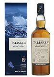 Talisker Talisker 10 Jahre Single Malt Scotch Whisky – In traditioneller Geschenkbox – 1 x 1L Single Malt Whisky (1 x 1 l)