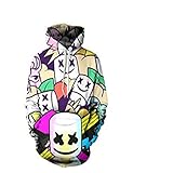 NHhuai Unisex //Kapuzensweater Unisex 3D gedruckte Kap
