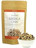 Masala Chai Tee Pur Gewürzmischung Lose 100g, Indische Gewürze für Chai-Latte, 100% Natürlich nicht Aromatisiert - TeaClub