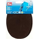 Prym 14 x 10 cm 2-teilig Nachahmung Wildleder Patches für Bügeln/Sewing-on, Dunkelb