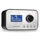 BLAUPUNKT CLRD 30 Radiowecker, Digital Radio DAB+, Uhrenradio mit USB Ladefunktion, Zwei Weckzeiten, Snooze Funktion und Sleeptimer, 6 Watt RMS, RDS (Senderanzeige) Schw