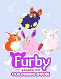 Rainbow Joy! - Furby Coloring Book: Cuties coloring for kids - Boost Creativity