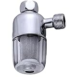 Duschbadfilter Hartwasserenthärter 1/4 Zoll Gewinde KalkentfernungsreinigerDauerhaft Nützlich und praktisch Nettes Design Praktisches Design und langlebig