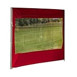 3 m Gartenpavillon, Seitenteile, mit Seitenfenstern, vollständig wasserdicht, für Outdoor, Camping, Hochzeit, Garten, Party, Anti-UV-Oxford-Tuch, Paneele, Abdeckung ohne R