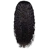 SIOPEW PerüCke Damen Daily NatüRliche Wig Peruanische Lockige Echthaar Glueless Lace Front Echthaar Fit For Karneval Party Wigs Siop2196Jf18