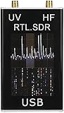 Radio-Empfänger-Ausrüstung Tuner-Empfänger 100KHz 1 7GHz Vollband UV RTL-SDR USB