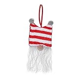 Ydh Weihnachtsbaum hängende Zwerge Ornamente gesichtslose Puppe schwedisch handgefertigt Zwerge Santa Elf hängende Heimdek
