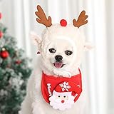 Warme Weihnachts-Winterkleidung für Hunde und Katzen, Rentiergeweih, klassischer Elchhut für den Winter, dekorative Kleidung, Haustier-Schal, Mütze, Kragen, Lätzchen, Cospaly, Haustier-Festivalb