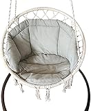 Hängesessel Sitzkissen Schaukelsitzkissen Hängesessel Kissen SchaukelPolster Swing Hängender Korb Sitzkissen Verdickte Hängende Hängemattenstuhl Pad Für Rattan Schaukel Hängekorb Für Patio G