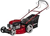 Einhell Benzin-Rasenmäher GC-PM 51/2 S HW (2,7kW, 51cm Schnittbreite, 70L Fangkorb, 1800m² Rasen Fläche, Quick Start, Hinterradantrieb)