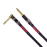 MOGAMI OD GTR-r Overdrive Gitarre Instrument Kabel, 1/10,2 cm TS-Stecker, Gold Kontakte, rechts Winkel und gerade Steck