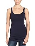 VERO MODA Damen Top MAXI MY LONG TANK TOP, Gr. 34 (XS), Blau (DARKVY)