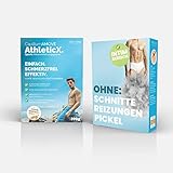 200g Capillum AMOVE AthleticX (Geruchlos) Premium Intim & Körper Enthaarungscreme für Männer als Pulver ohne Schmerzen und Reizungen Einfach & S