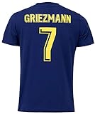 FC Barcelona Morefootballs - Offizielles T-Shirt für Herren - 2020/2021 - XX-Large (XXL) - FCB Kurzarm Shirt - Fanartikel - Fussbal Trik