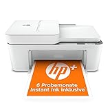 HP DeskJet 4120e Multifunktionsdrucker (HP+, Drucker, Kopierer, Scanner, mobiler Faxversand, WLAN, Airprint) inklusive 6 Monate Instant Ink