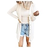 XTBFOOJ große größen damen oberteile langarmshirt damen teddy coat pullov s damenmode gelb winter kostuem winterjacken frauen mantel iris strickjacke grün steickjack