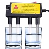 Coversolate Wassertester Trinkwasser Elektronischer Wassertester Elektrolyse, Wassertester für Pool, Aquarien (Schwarz)