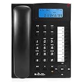 HAOJON Festnetztelefon Anrufer-ID Freisprech-Schnurtelefon Festnetz Festnetz-Heimtelefon Multifunk