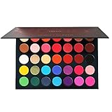 35 Color Studio Lidschatten Palette Makeup Palette, Perfekt Untereinander Kombinierbare Farbnuancen, Matt, Leuchtende und Schimmernde Texturen, Für Verführerische Aug