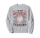 Ich bin nicht asozial Ich habe Charisma-RPG-Spieler niedrig gerollt Sw