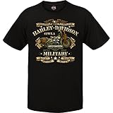 Harley-Davidson Military - Men's Graphic T-Shirt - Overseas Tour | War Bik