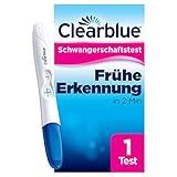 Clearblue Schwangerschaftstest Frühe Erkennung, Über 99 % zuverlässig, 1 T