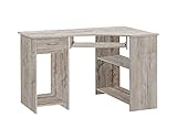 FMD Möbel Felix 1 Computertisch, Holz, sandeiche, 118 x 77 x 76