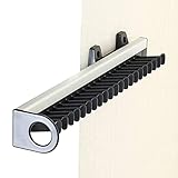 HTZ-M Ausziehbare Kleiderstange für Krawatten Multifunktionaler Kleiderbügel Krawattenhalter Seitenmontage (universal Links/rechts) Abmessungen 410 × 70 × 55 mm VE 1