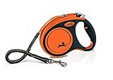 flexi Rollleine Xtreme - Tape Leash Orange - M