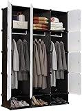 dh-4 Kleiderschrank Einfacher Kleiderschrank Schrank Tragbare Kommode Kunststoff Aufbewahrungsorganisator Schrank Schlafzimmer Würfel Schlafzimmer Kleidung Aufbewahrungsschrank Kleiderschrank