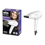 Braun Satin Hair 3 Power Perfection Haartrockner, professioneller Föhn mit IonTec, HD380, weiß