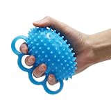 MISITU Handtrainer Igelbälle Fingertrainer Tragbar Massageball für Hand Rehabilitation Training und Tiefenmuskulatur Strengthener für Erwachsene, ältere M