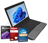 Allround 14 Zoll Laptop / Notebook Intel Core i5-3320M@ bis zu 3,3 GHz 8 GB 256 GB SSD mit Windows 11 Pro & GRATIS BullGuard inkl. 1 Jahr G